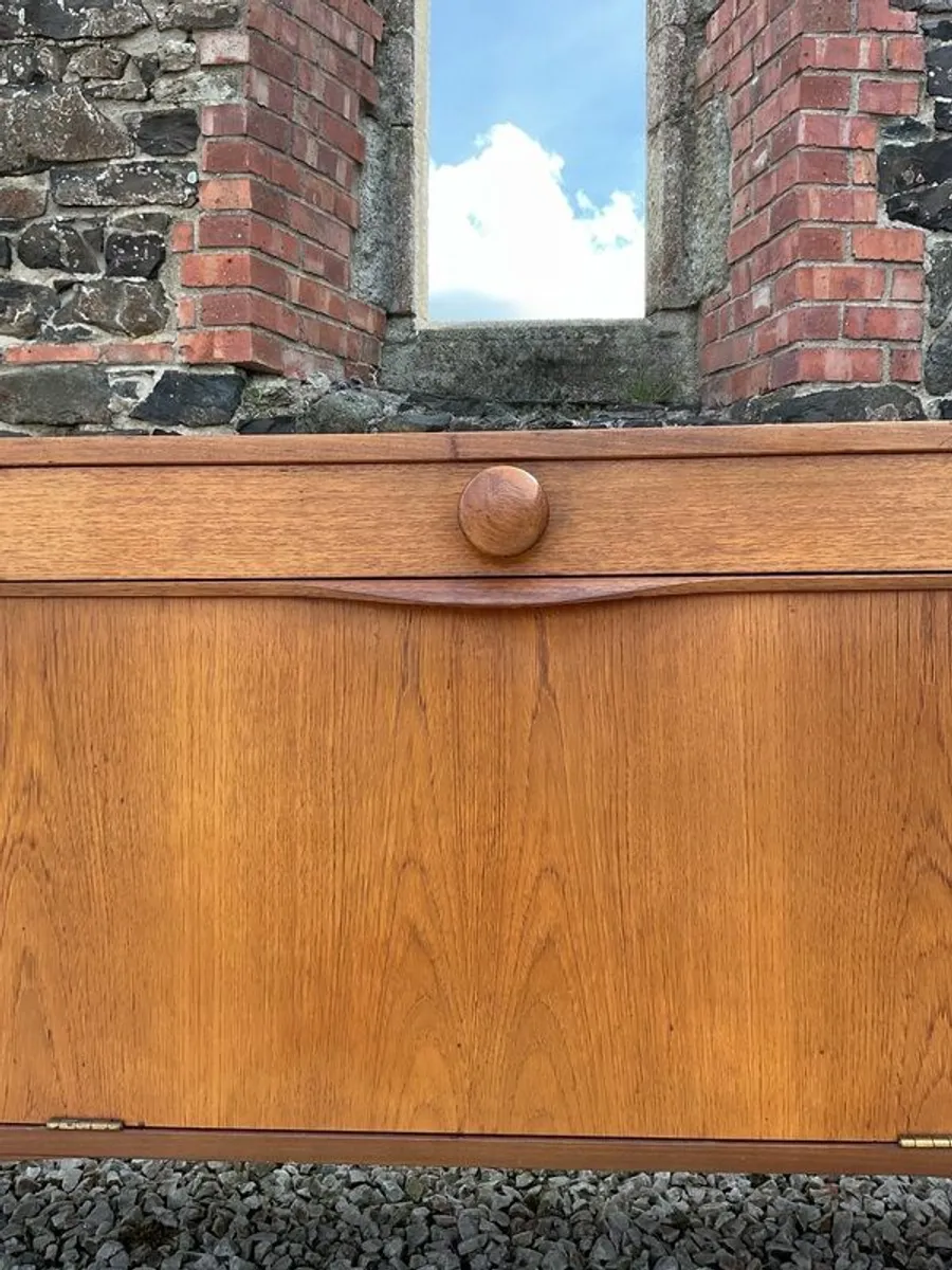 Teak sideboard mid century vintage Danish - Image 3