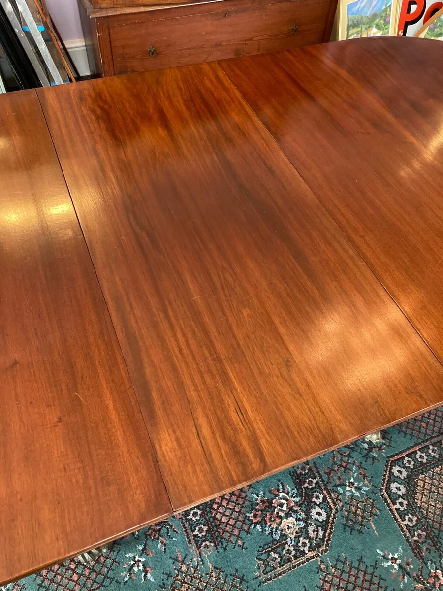 Solid Mahogany Table - Image 4
