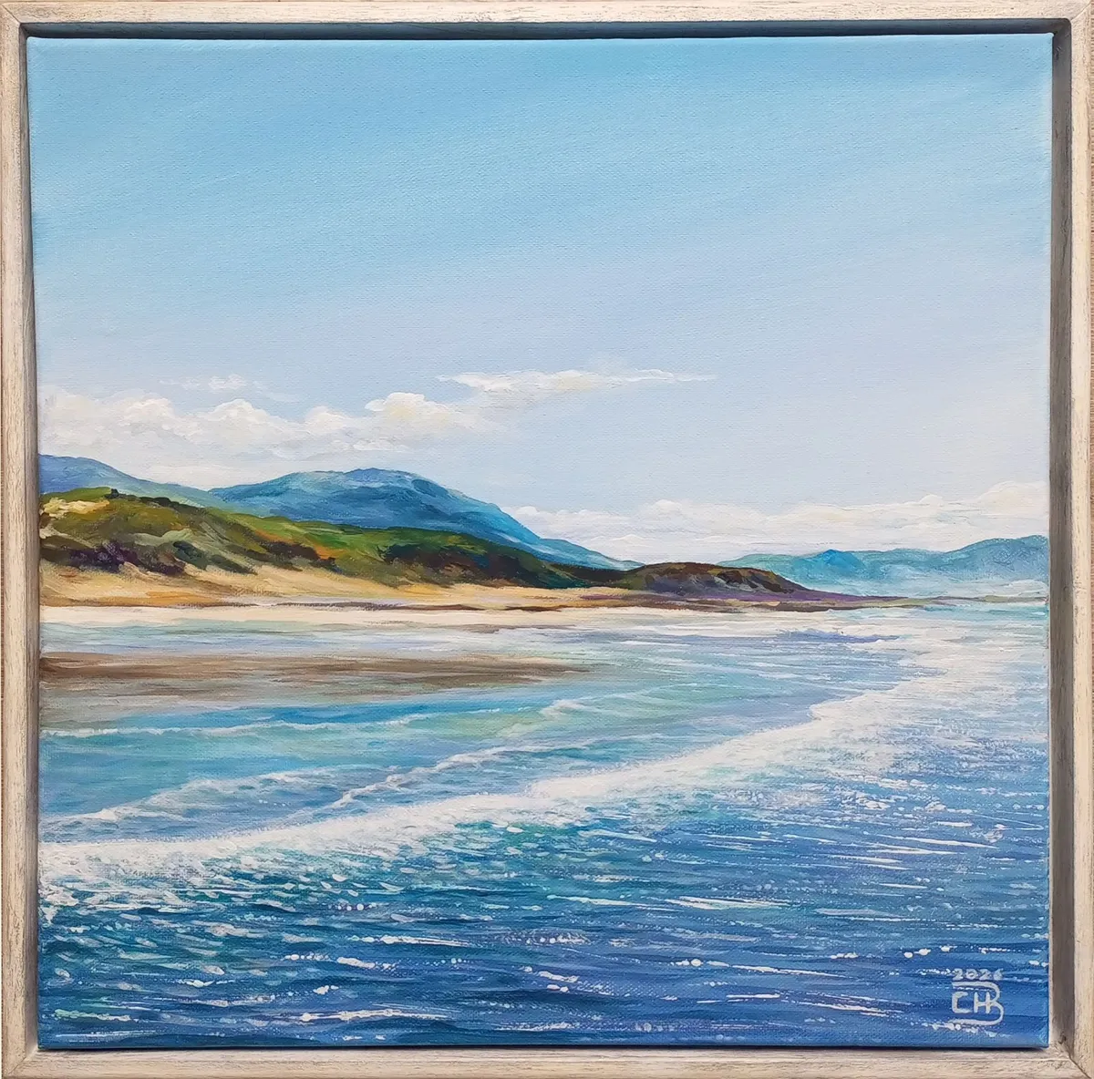 Ballyheigue Beach – Original Artwork by Local Art - Image 1