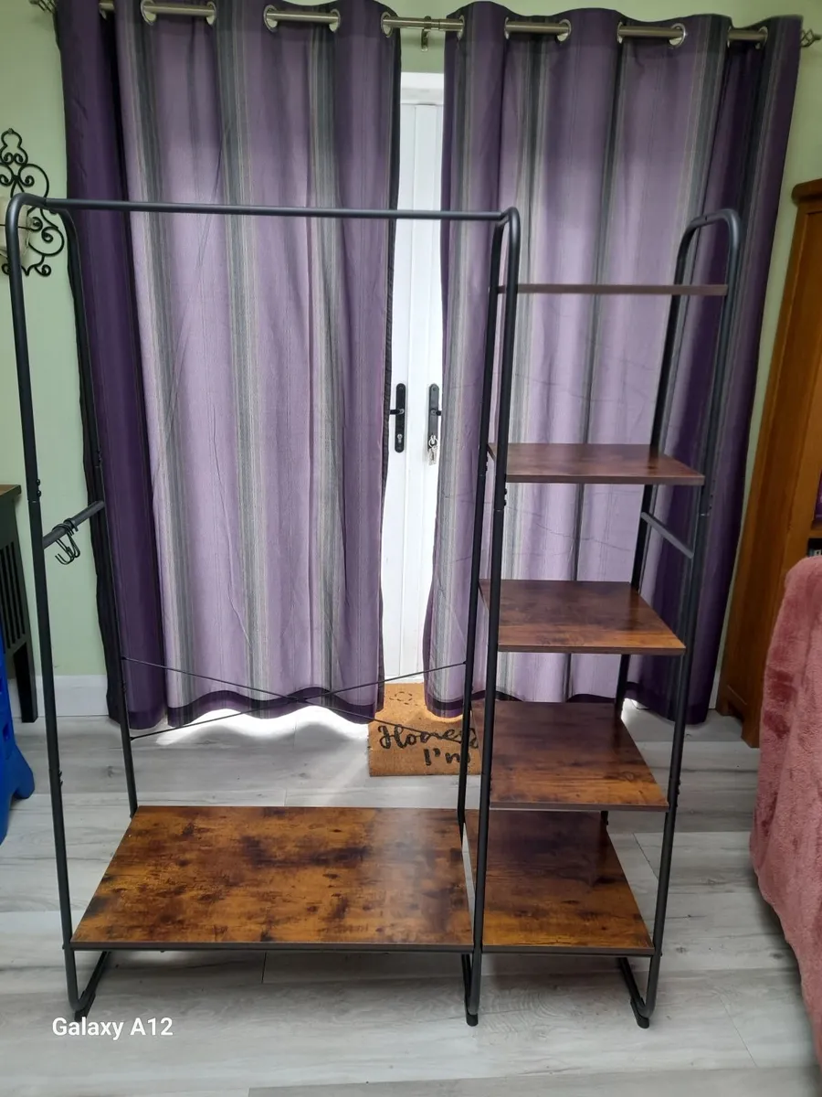 Clothes rail,clothes rack with shoe rack - Image 1
