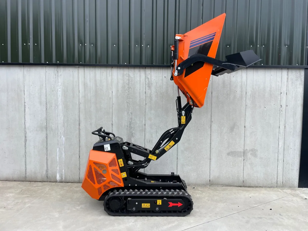 MAC 600kg Hydro tracked dumper. FINANCE - Image 2