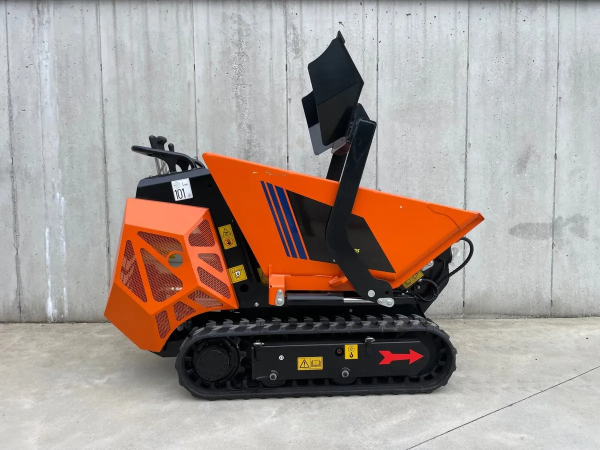 MAC 600kg Hydro tracked dumper. FINANCE - Image 1