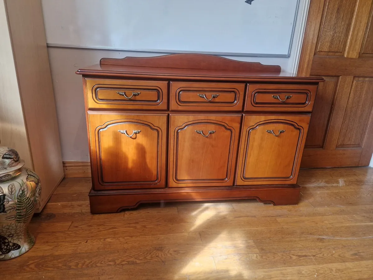 Sideboard, Chair, Mirror, Hall Table - Image 1