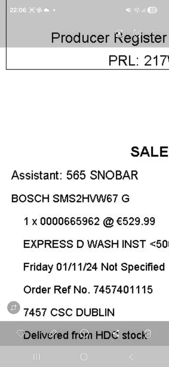 Bosch dishwasher - Image 4