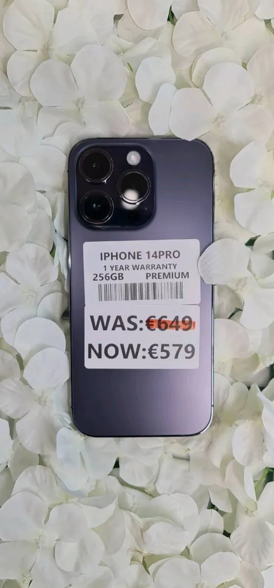 IPHONE 14 PRO 256GB PREMIUM 1 YEAR WARRANTY - Image 1
