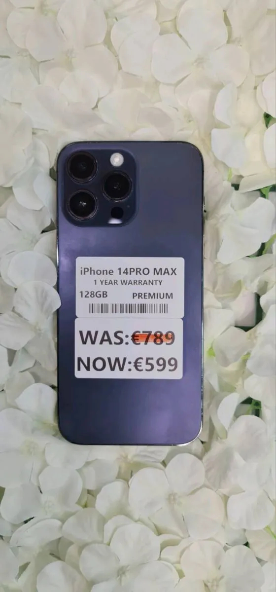IPHONE 14 PRO MAX 128GB PREMIUM 1 YEAR WARRANTY - Image 1