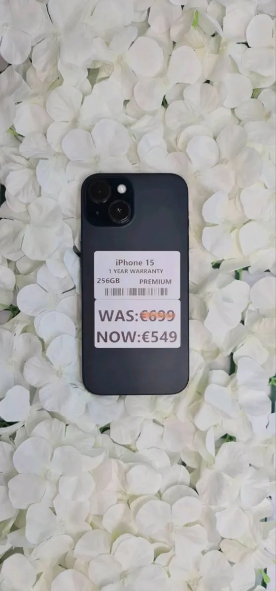 IPHONE 15 256GB PREMIUM 1 YEAR WARRANTY - Image 1