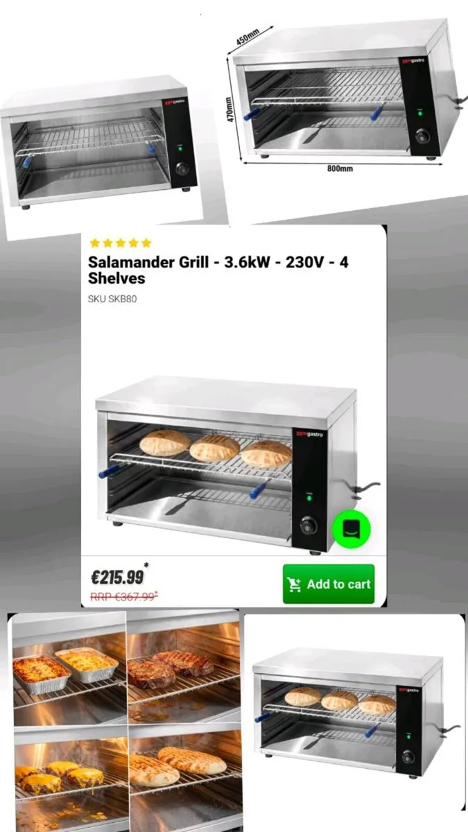 Salamander grill, collection from Black Market Cor - Image 1