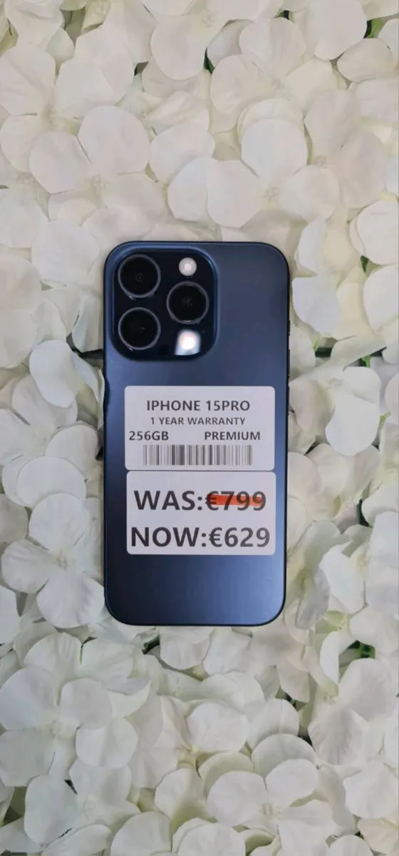 IPHONE 15 PRO 256GB PREMIUM 1 YEAR WARRANTY - Image 1