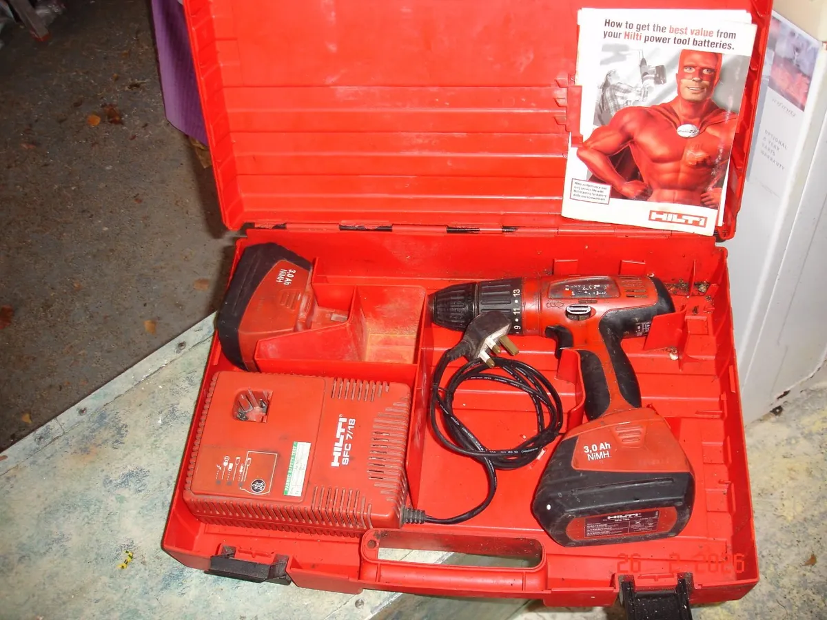 Hilti  Cordless   Drill  18v - Image 1