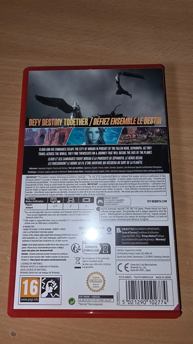 Final Fantasy VII Rebirth Switch 2 - Image 2