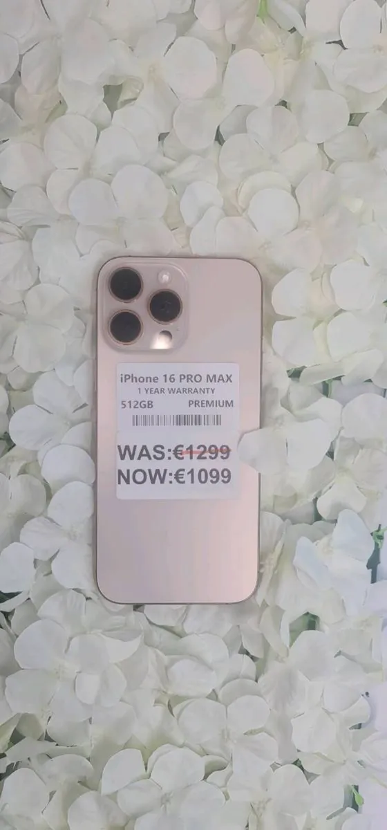 IPHONE 16 PRO MAX 512GB PREMIUM 1 YEAR WARRANTY - Image 1