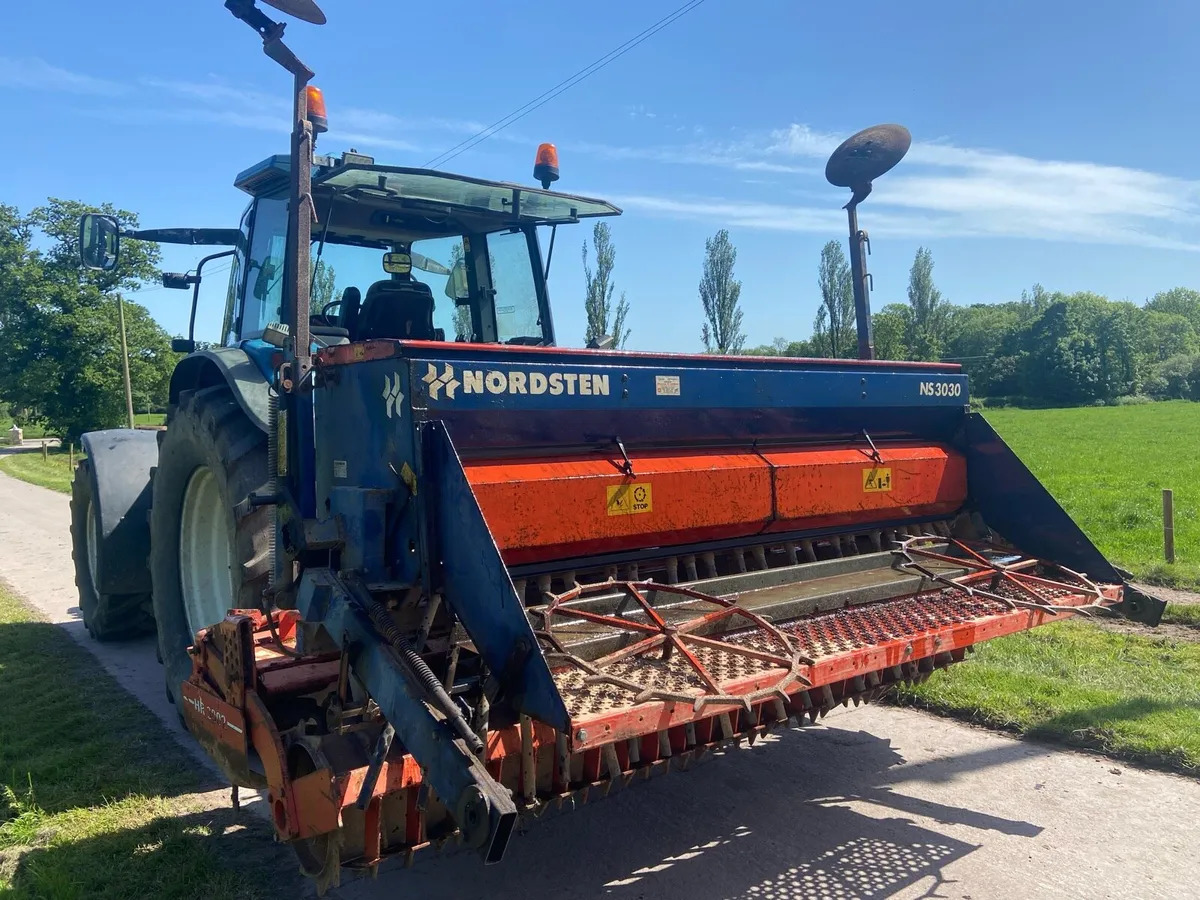 Power Harrow and grass box - Image 1