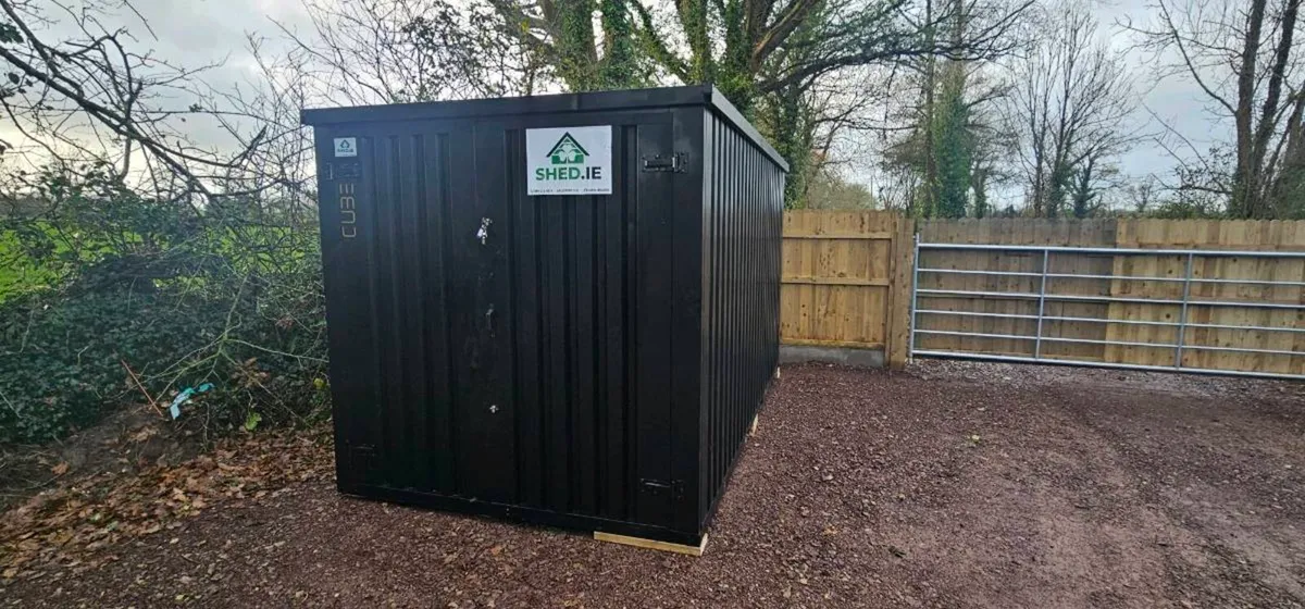 Heavy-duty CUBE steel sheds , garden shed - Image 4