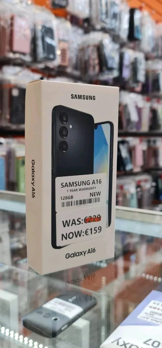 SAMSUNG A16 128GB NEW 1 YEAR WARRANTY - Image 1