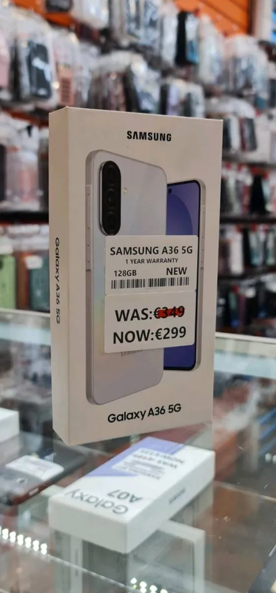 SAMSUNG A36 5G 128GB NEW 1 YEAR WARRANTY - Image 1