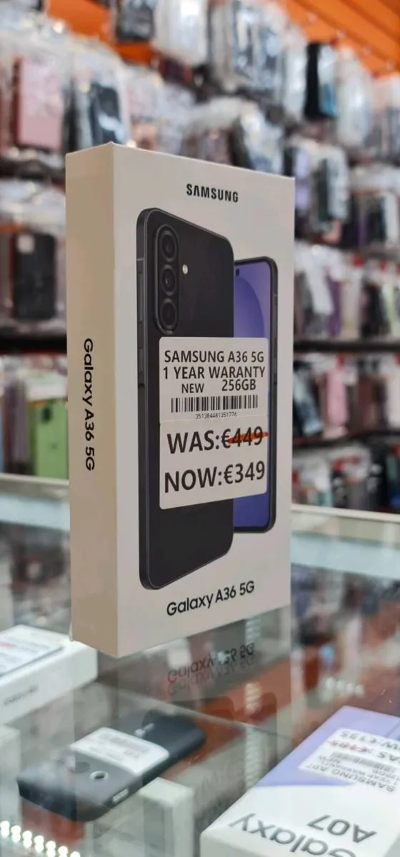 📱 SAMSUNG A36 5G 256GB NEW 1 YEAR WARRANTY - Image 1