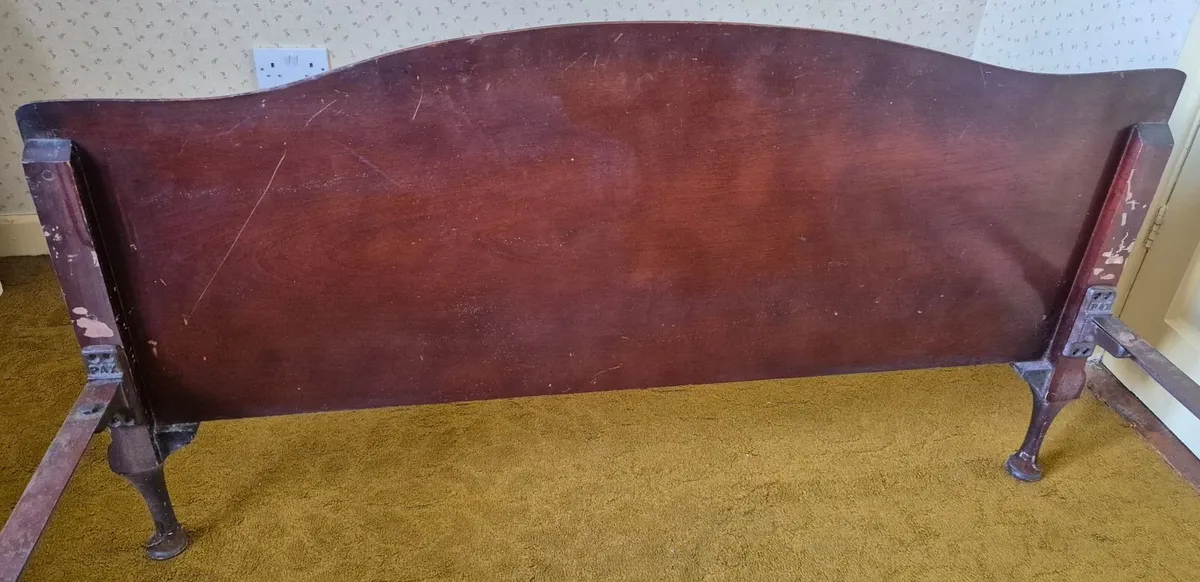 Bed Ends and Irons, Mahogany, Double - Image 3