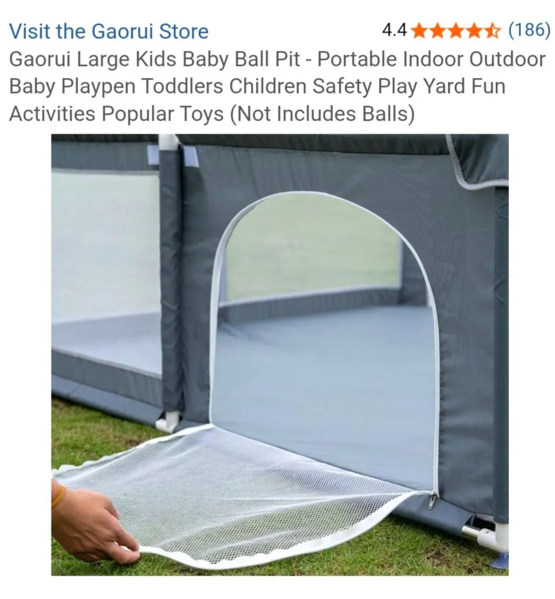 Baby Playpen- large 160 cm /160 cm - Image 2
