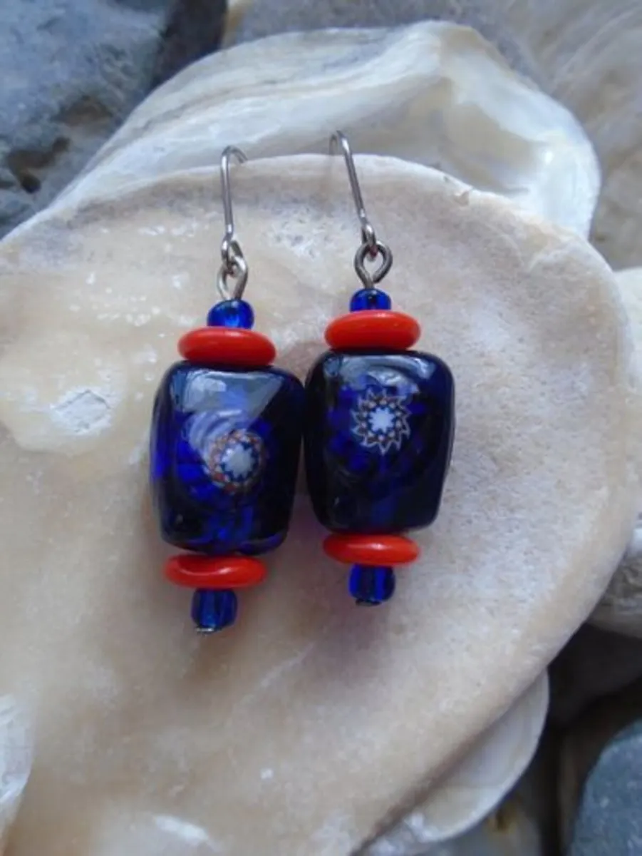 Earrings, Drop earrings. Jewellery - Image 1