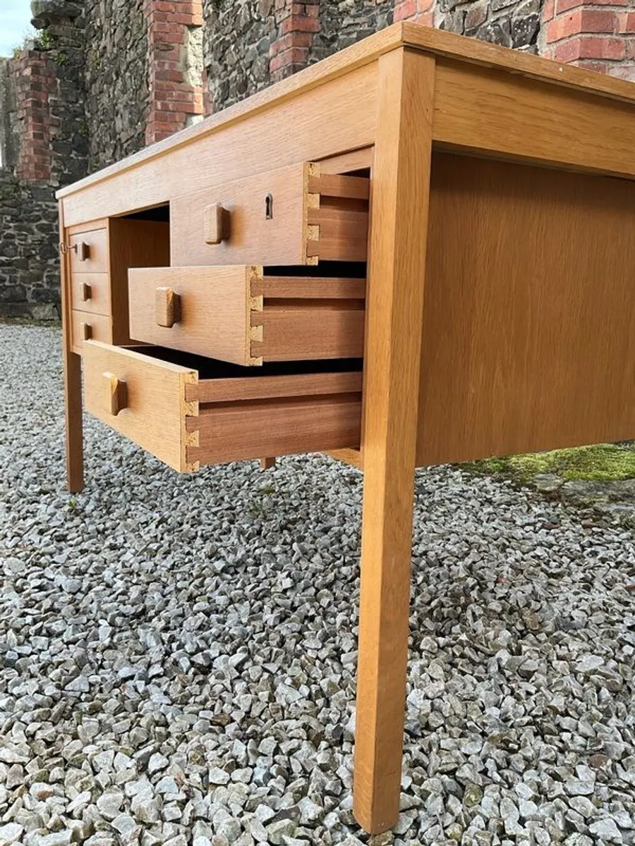 Mid century Danish desk vintage - Image 3