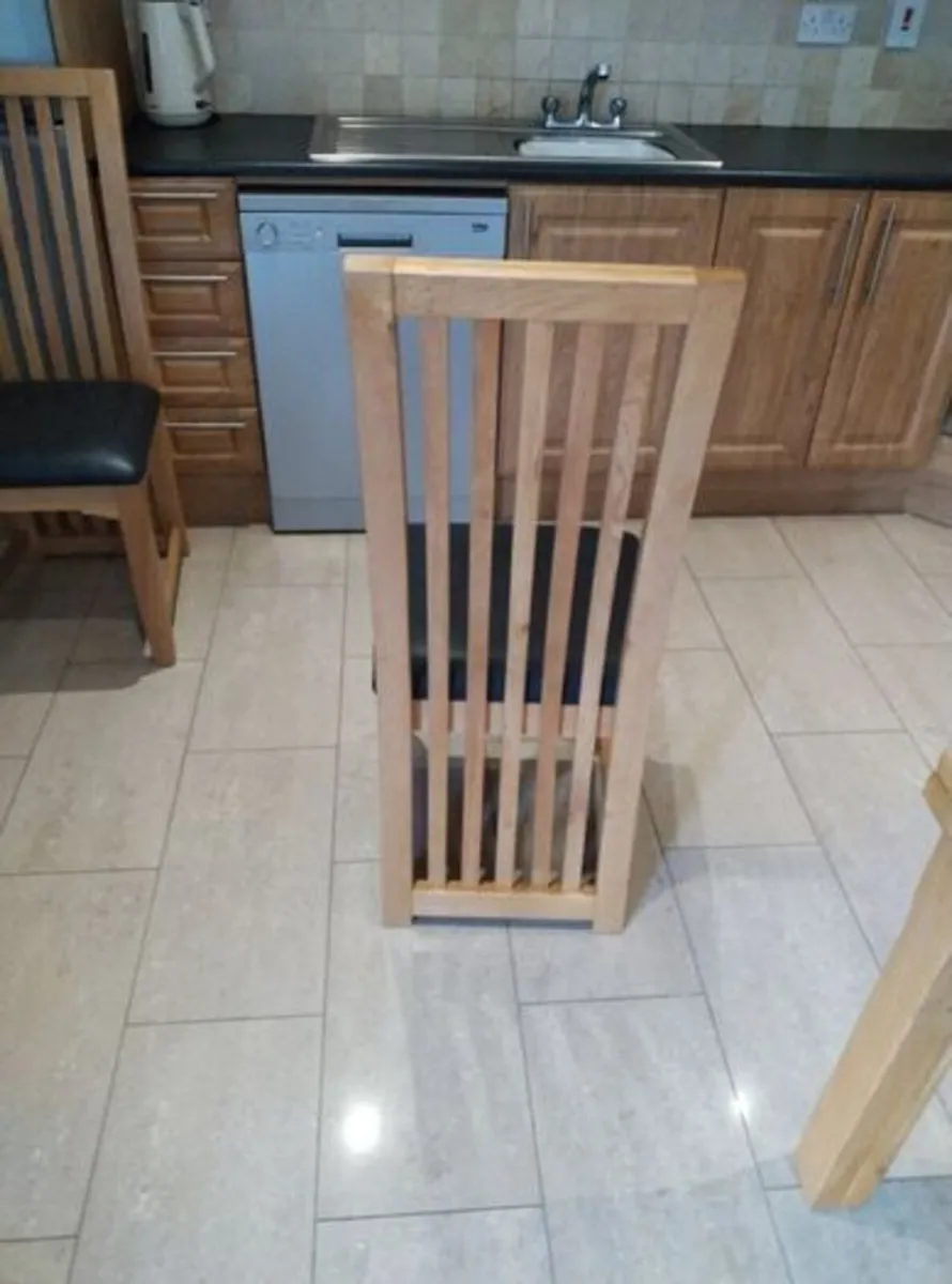 SOLID OAK CHAIRS - Image 2