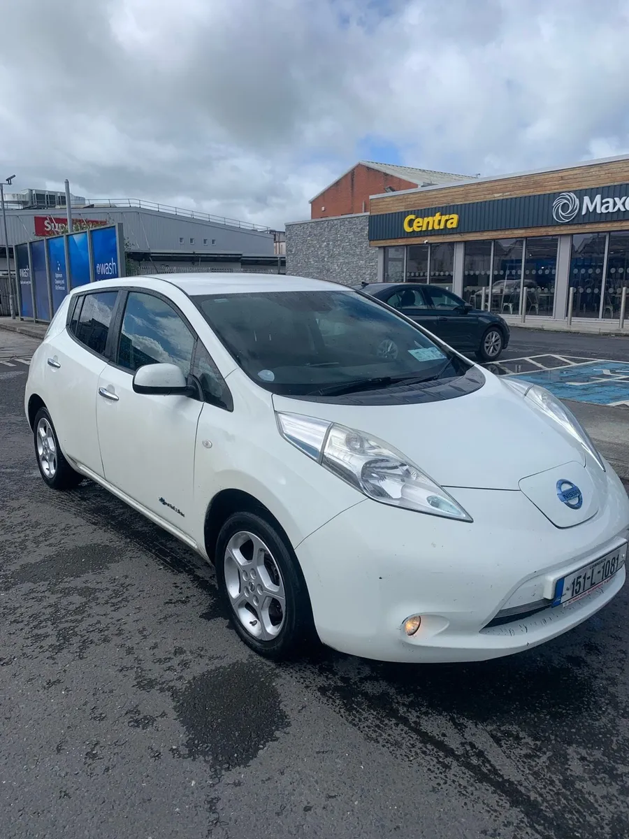 151 White Nissan Leaf 24 kw/h for parts, breaking - Image 4