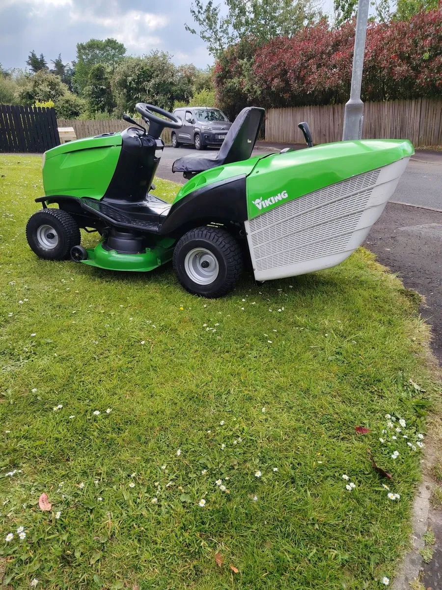 Viking ride on lawnmower - Image 4