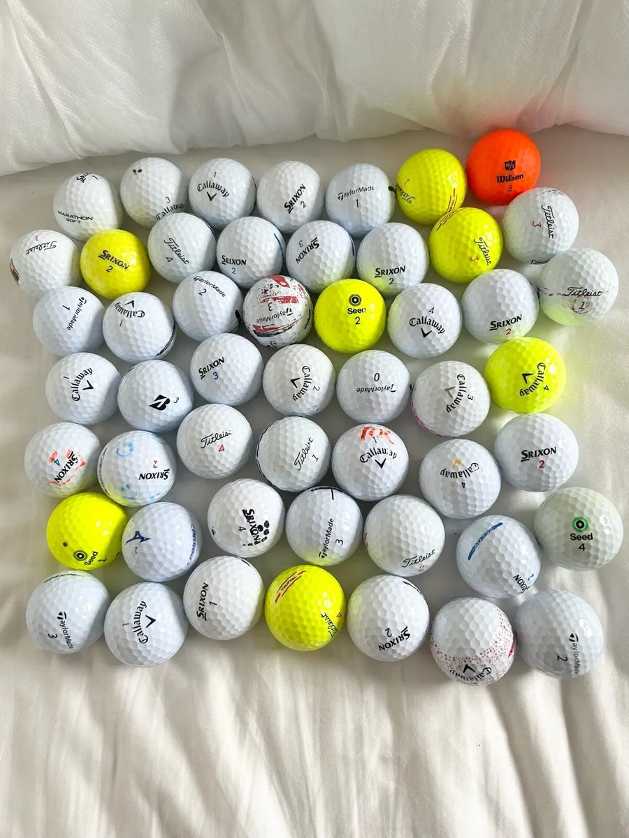51 As New Top Brands Golf Balls (€50 total posted)