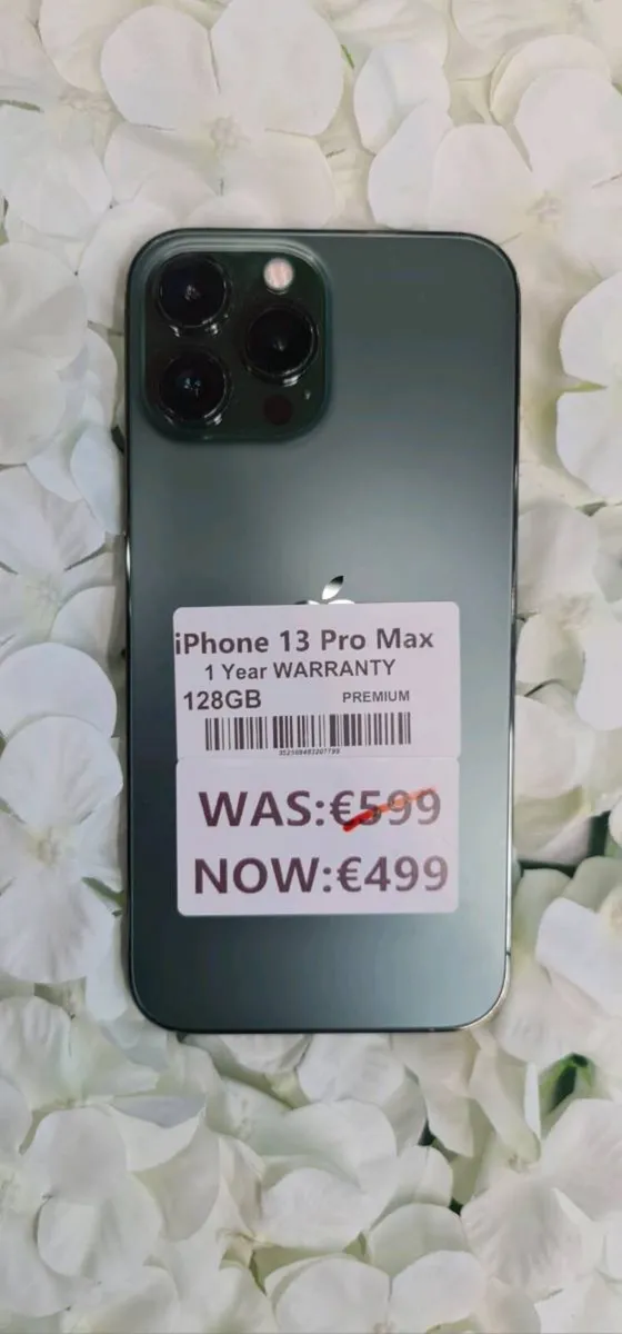 📱 IPHONE 13 PRO MAX 128GB PREMIUM 1 YEAR WARRANTY - Image 1