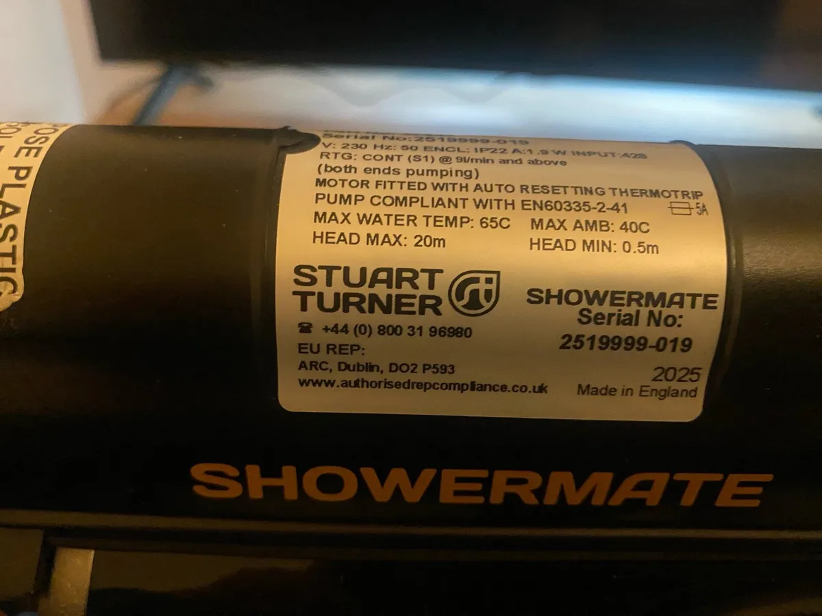 Stuart Turner Water pump ! - Image 2