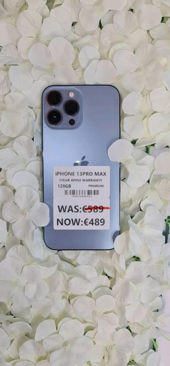 📱 IPHONE 13 PRO MAX 128GB PREMIUM 1 YEAR WARRANTY - Image 1