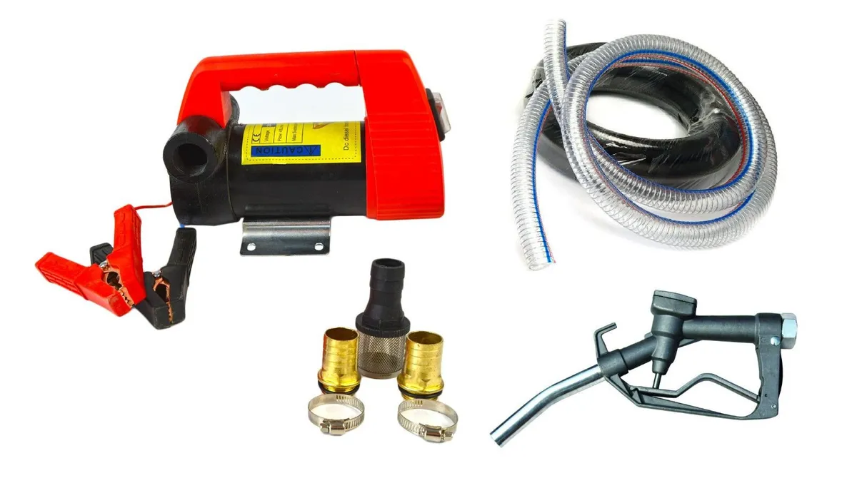 12V Diesel Transfer Pump Extract Electric Dispensi