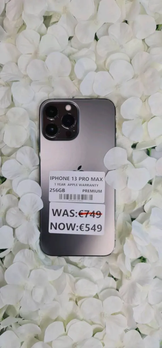 📱 IPHONE 13 PRO MAX 256GB PREMIUM 1 YEAR WARRANTY - Image 1