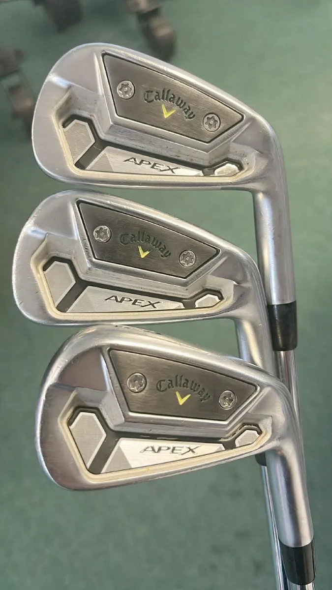 Callaway Apex TCB Forged 4-PW Project X 6.5 €550. - Image 1
