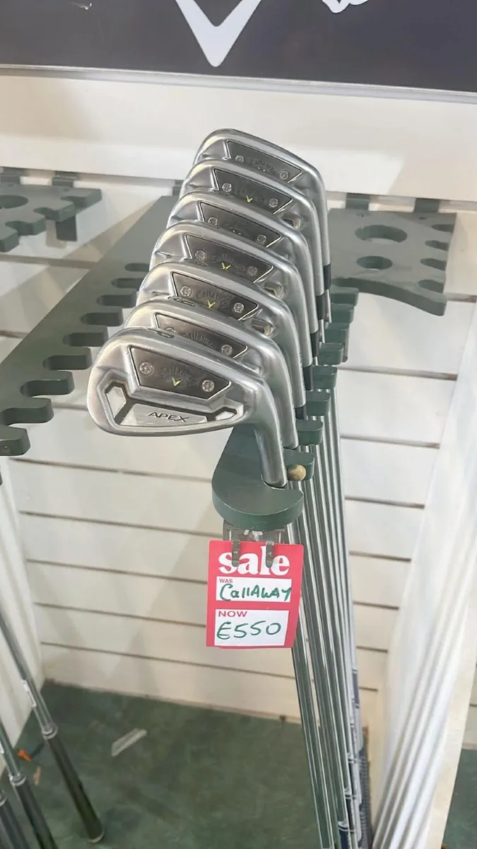 Callaway Apex TCB Forged 4-PW Project X 6.5 €550. - Image 3