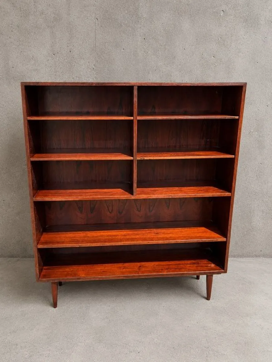 Danish rosewood bookcase mid century - Image 1