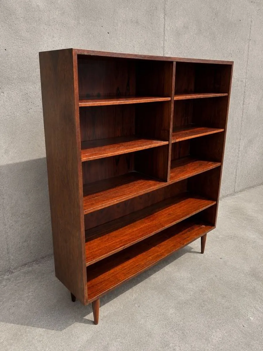 Danish rosewood bookcase mid century - Image 2