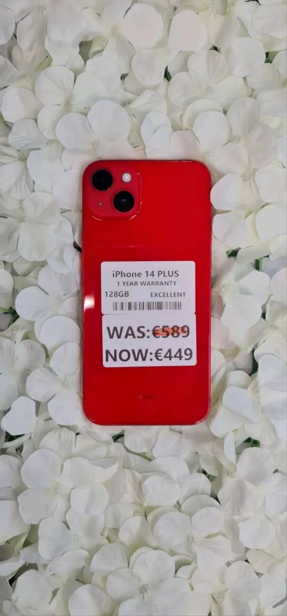 IPHONE 14 PLUS 128GB EXCELLENT 1 YEAR WARRANTY - Image 1