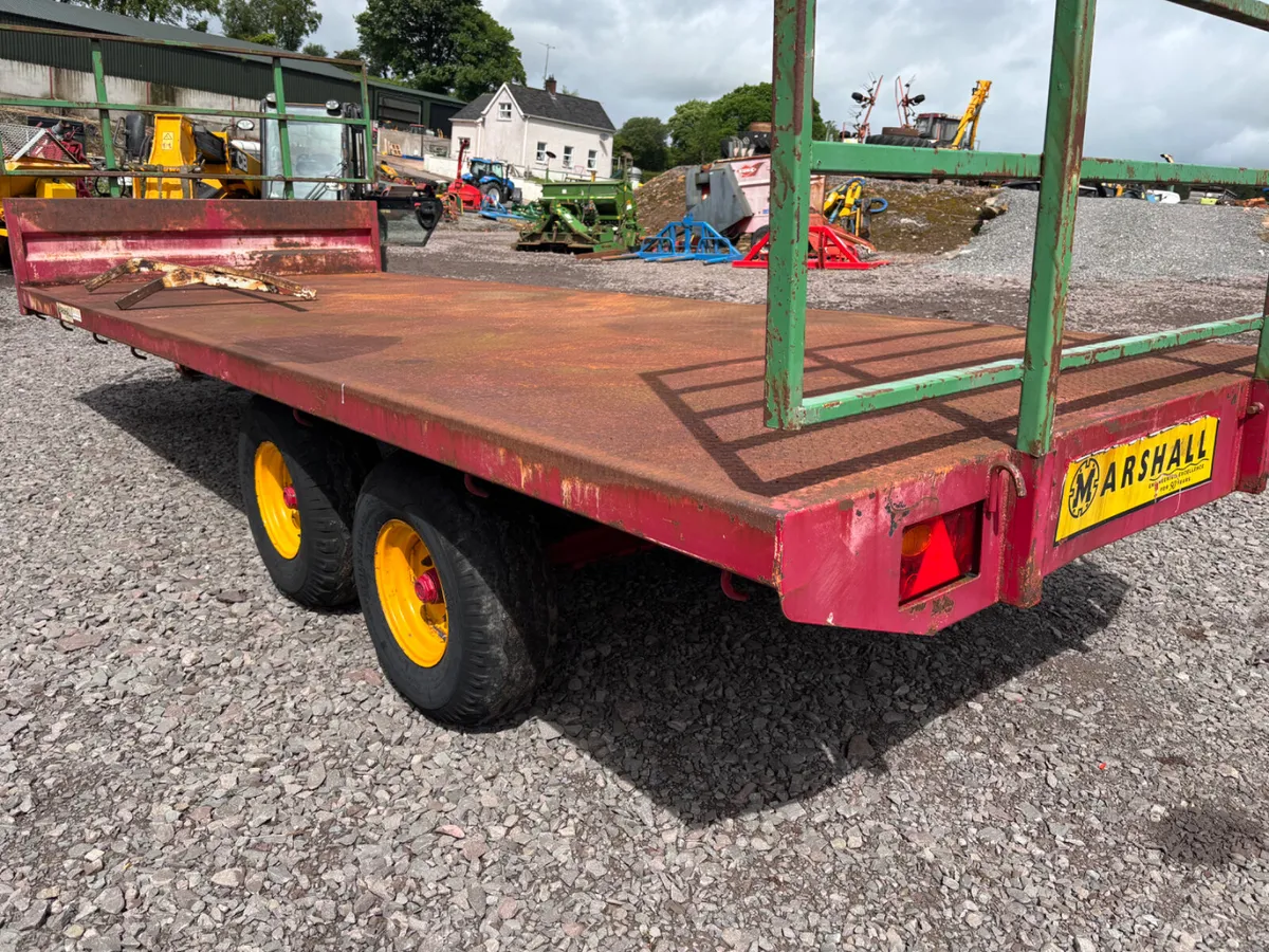 Marshall 21ft x 8ft bale trailer - Image 4