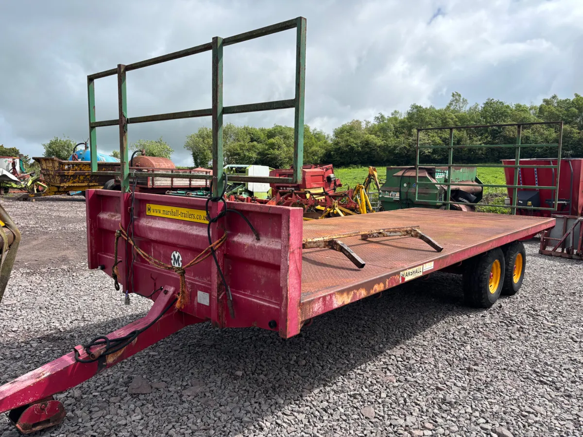 Marshall 21ft x 8ft bale trailer - Image 2