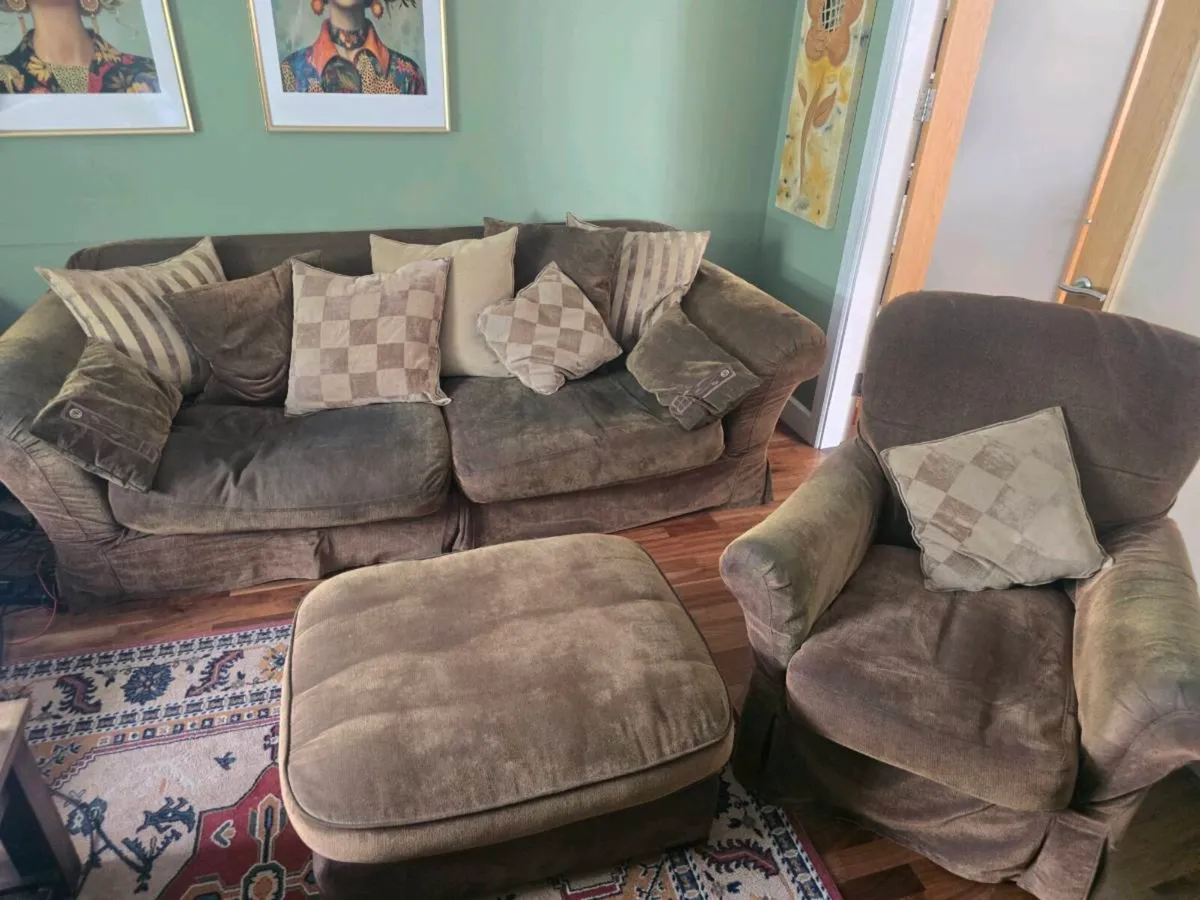 Tetrad Eastchester Sofa, Armchair & Footstool - Image 1