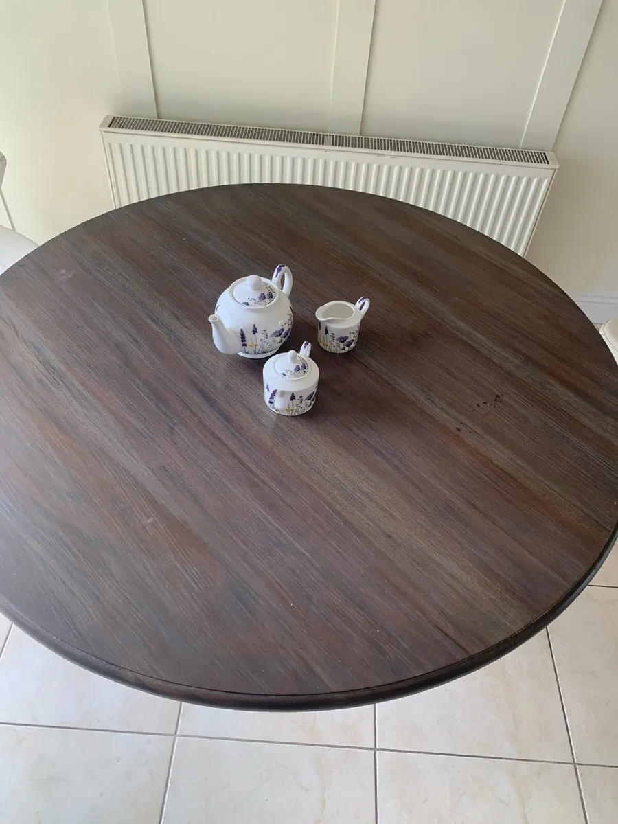 French style table (chairs included) - Image 4