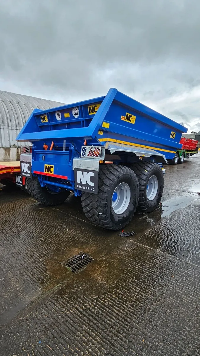 NC 16 ton Dump Trailer - Image 1