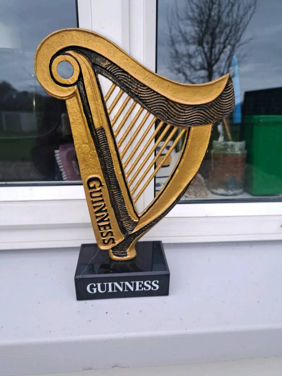 Large Guinness  harp ornament - Image 2