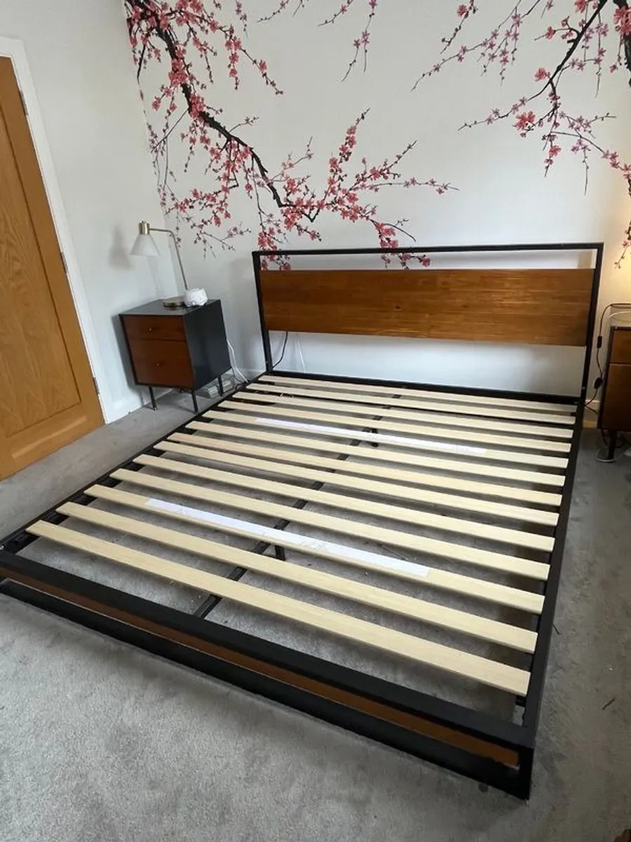 FREE American King Size Bed Frame (super king-ish size)