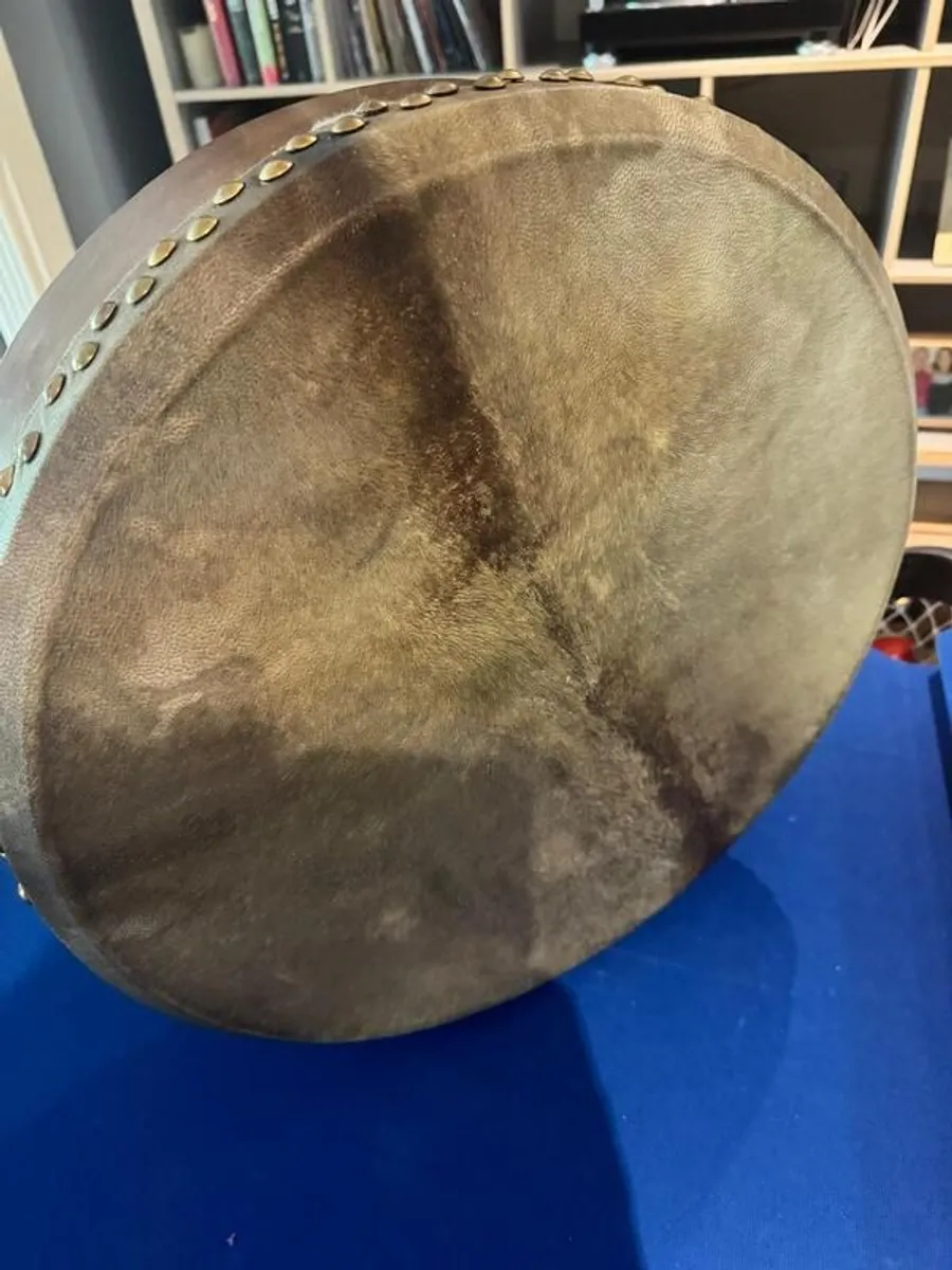 Brendan White Professional Deerskin Tuneable Bodhran - Image 1