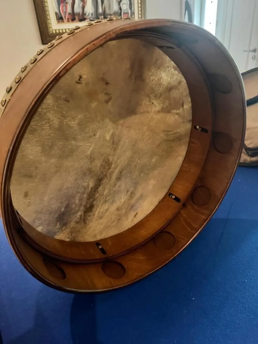 Brendan White Professional Deerskin Tuneable Bodhran - Image 3