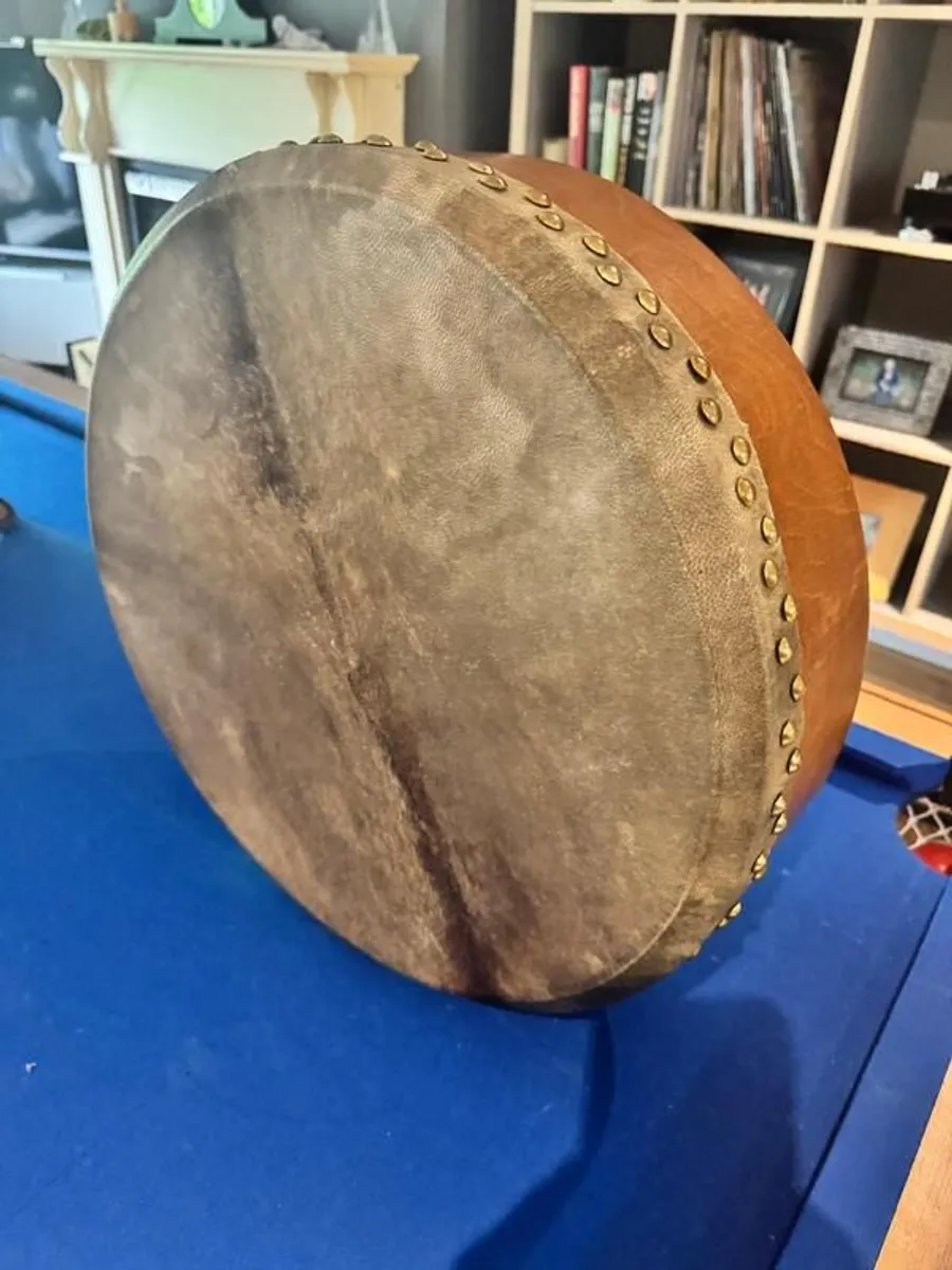 Brendan White Professional Deerskin Tuneable Bodhran - Image 4