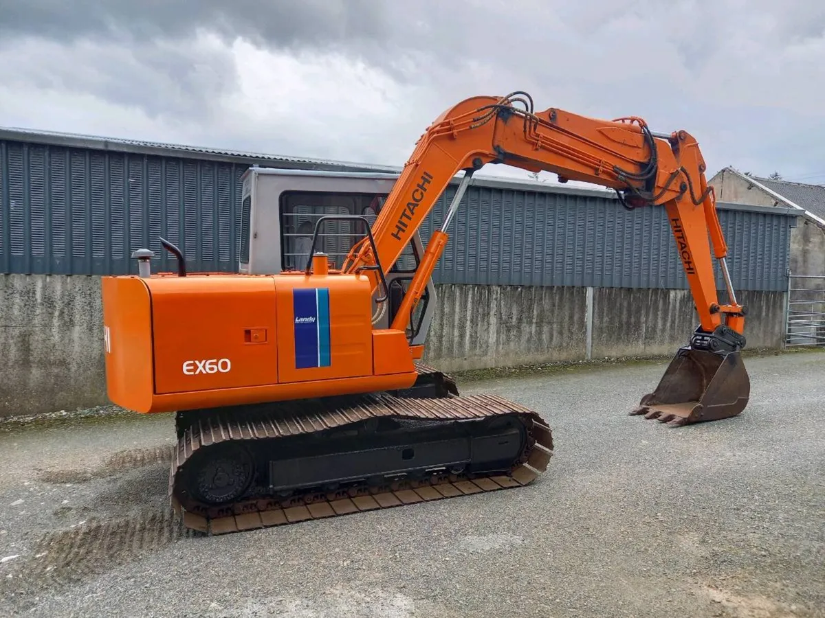 HITACHI EX 60-1 DIGGER - Image 2